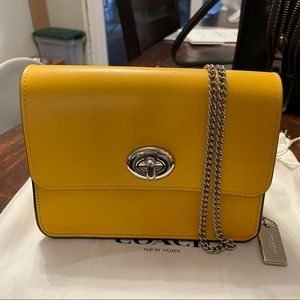 Coach yellow Bowery. Original price $225